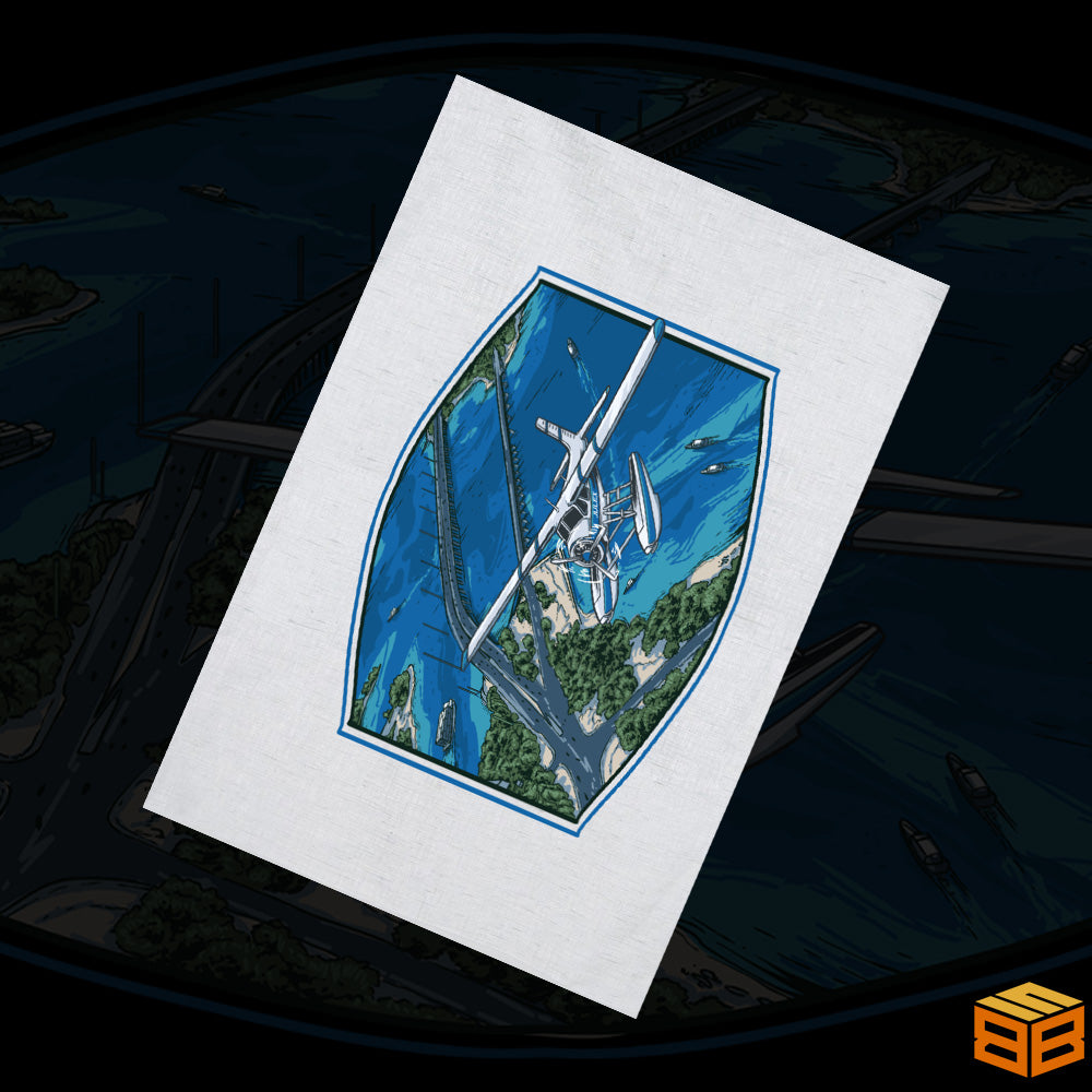 Blue Bay | Geschirrhandtuch