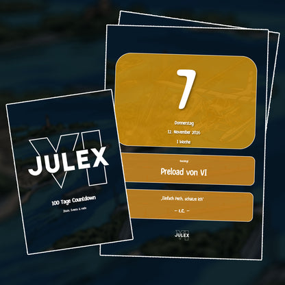 100 Tage Countdown Kalender | JULEX