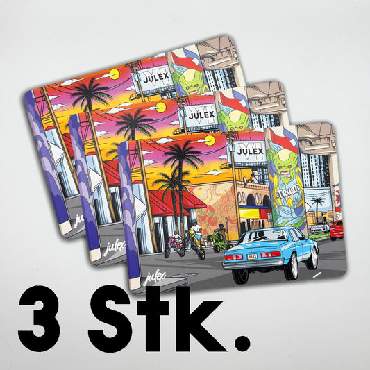 JULEX VI Postkarte | Street Card (3er Pack)