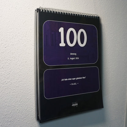 100 Tage Countdown Kalender | JULEX