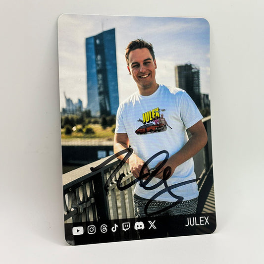 Autogrammkarte I JULEX